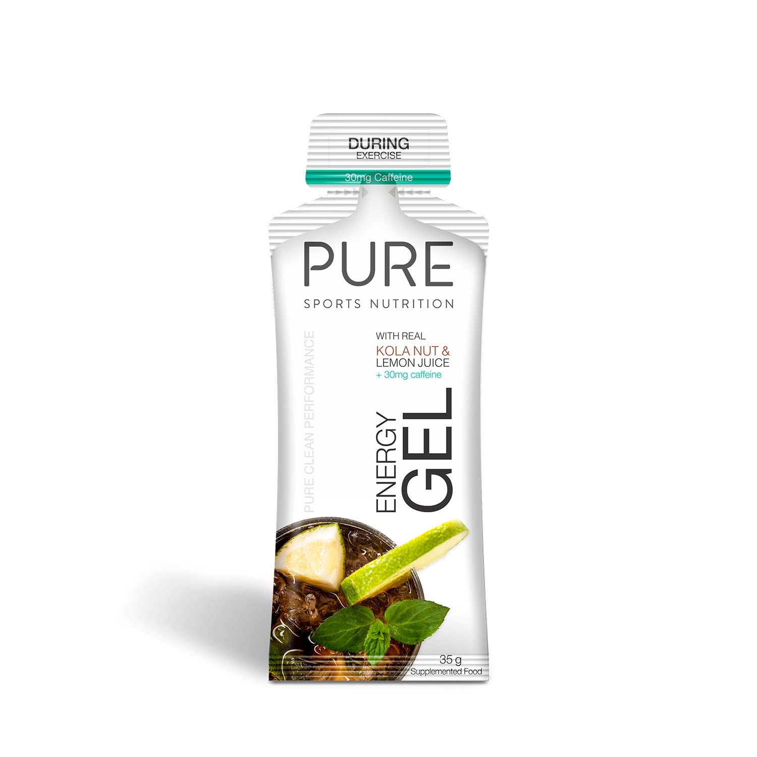 PURE Energy Gel - Cola + Caffeine – PURE Sports Nutrition Australia