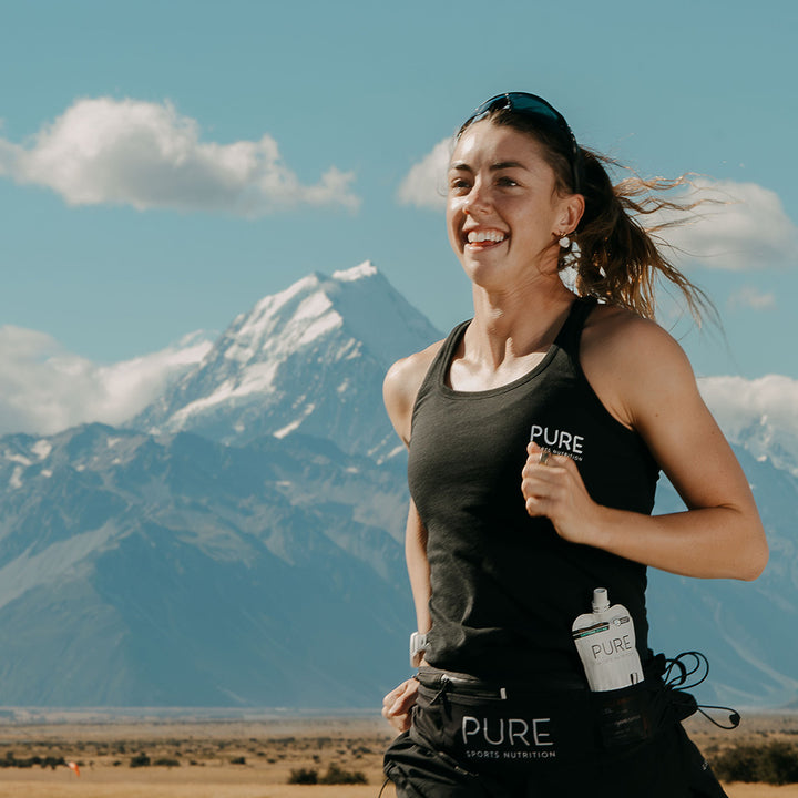 PURE Performance + Race Energy Gel 100 g Carb Pouch - Lemon