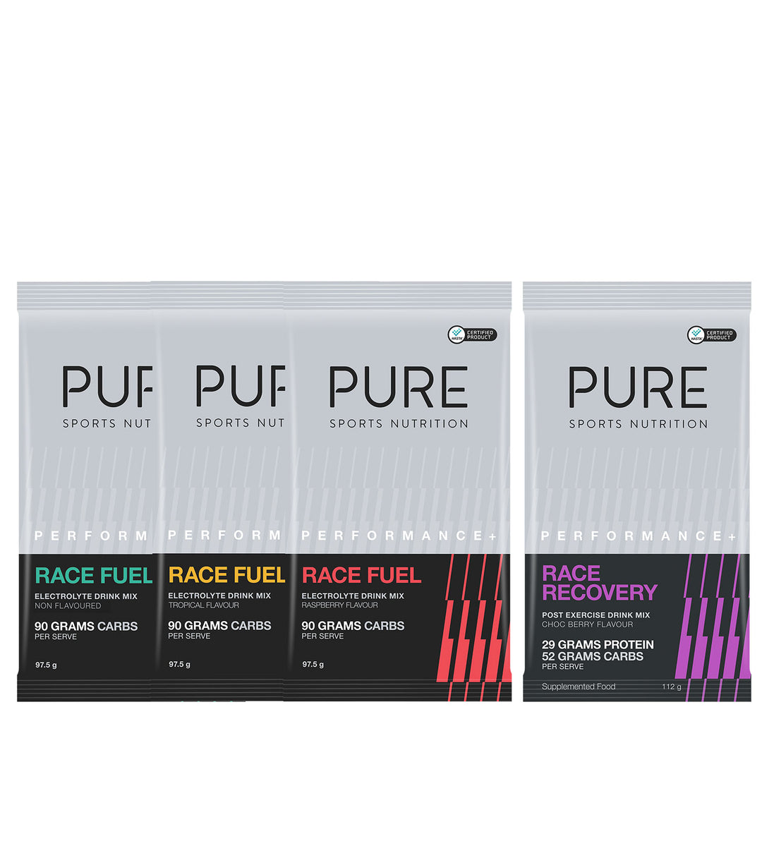 PURE Performance + Race Fuel & Race Recovery Sample Pack