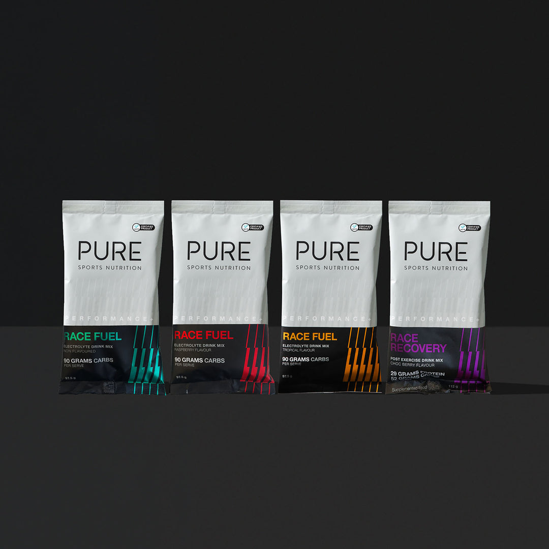 PURE Performance + Race Fuel & Race Recovery Sample Pack