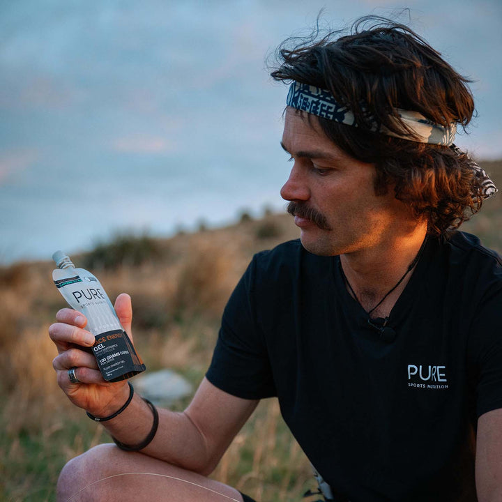 PURE Performance + Race Energy Gel 100 g Carb Pouch - Cola
