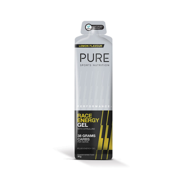 PURE Performance + Race Energy Gel - Lemon