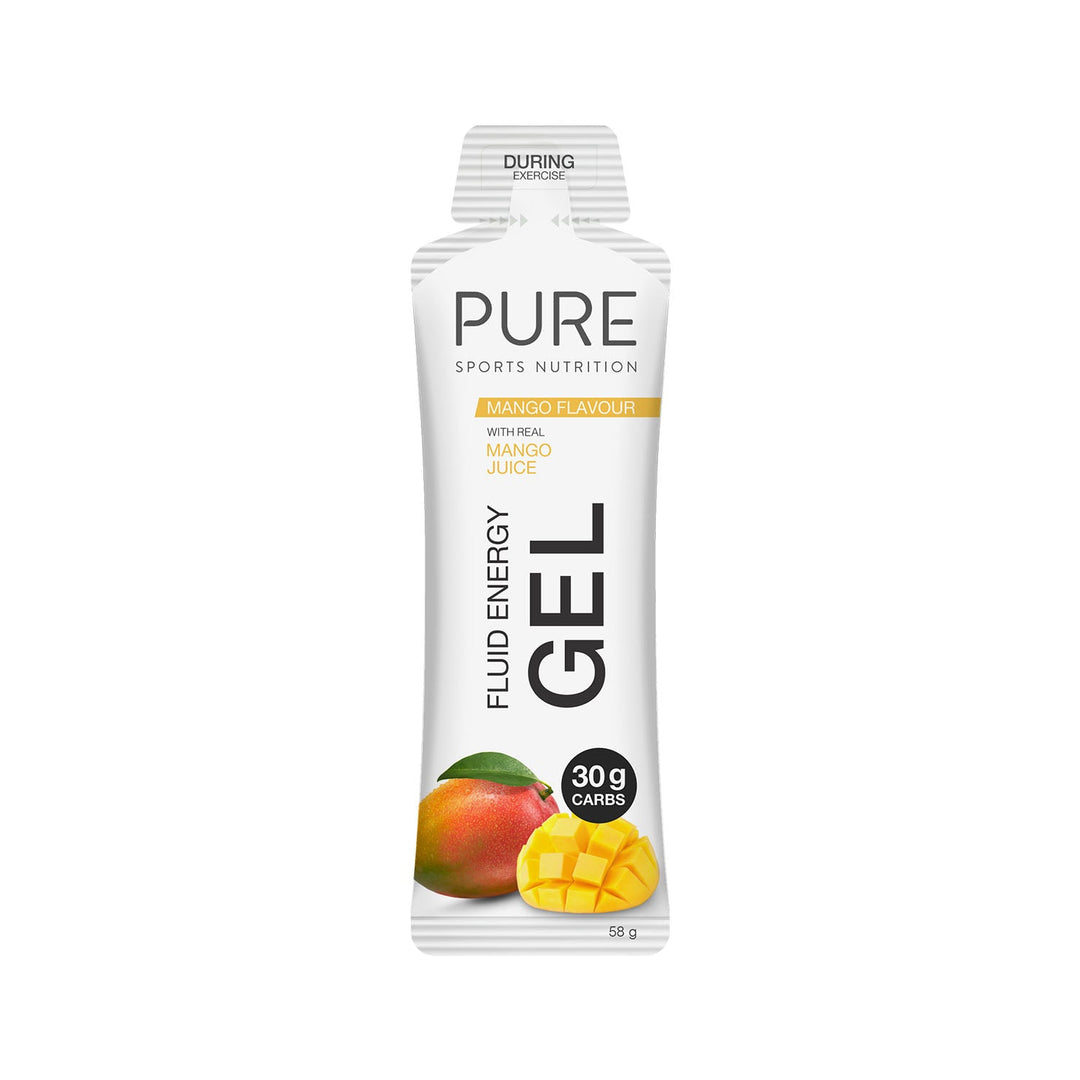 PURE Fluid Energy Gel - Mango – PURE Sports Nutrition Australia