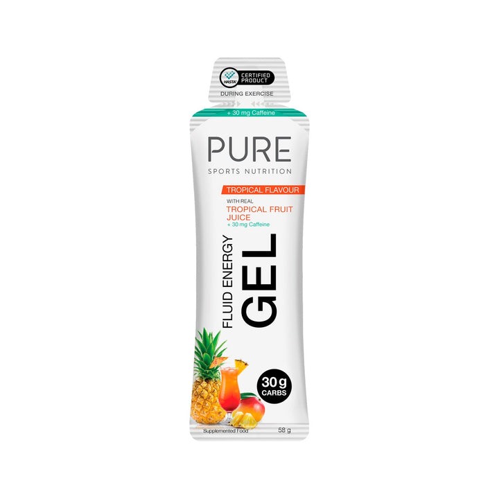 PURE Fluid Energy Gel - Tropical + Caffeine