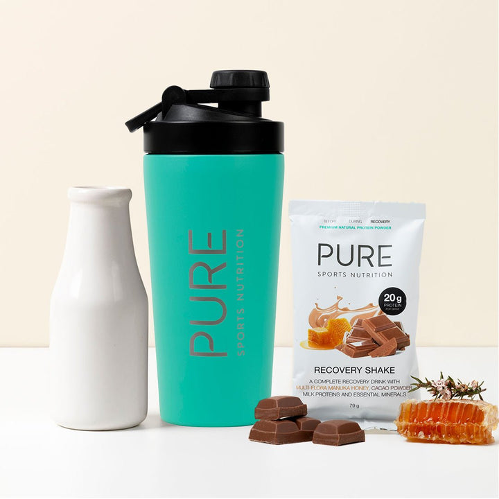 PURE Insulated Protein Shaker and Recovery Shake