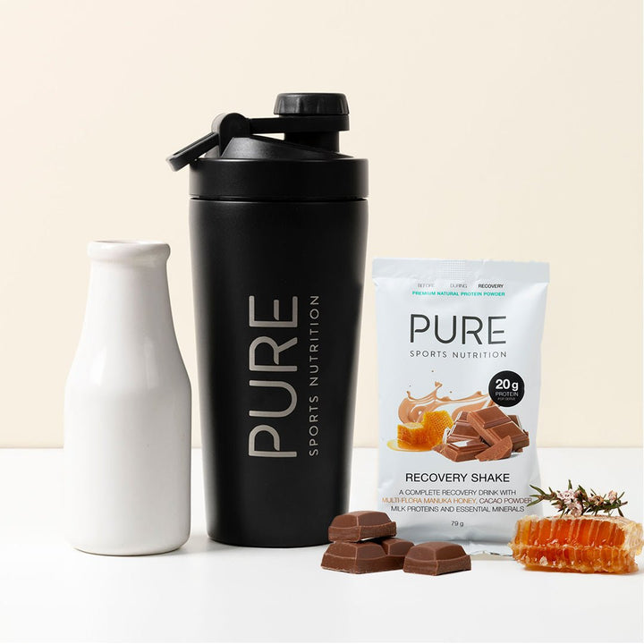 PURE Insulated Protein Shaker and Recovery Shake